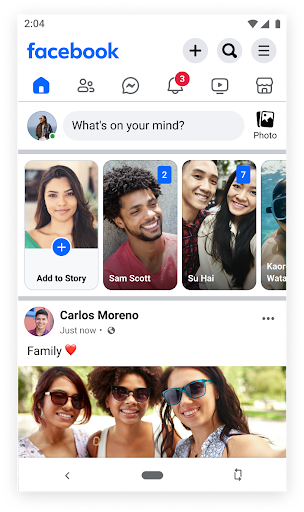 Facebook Lite store screenshot 1