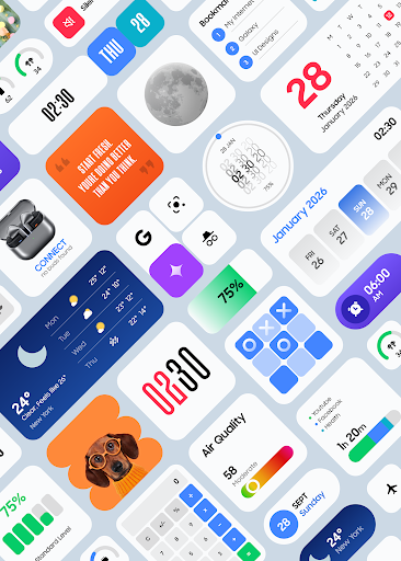 Galaxy Widgets: One UI 商店截图 4