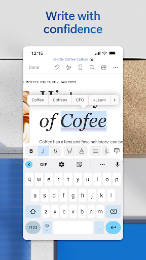 Microsoft Word: Edit Documents 商店截图 4
