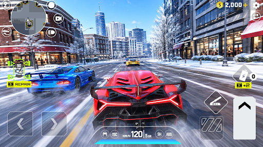 Car Driving Traffic Race 商店截图 1